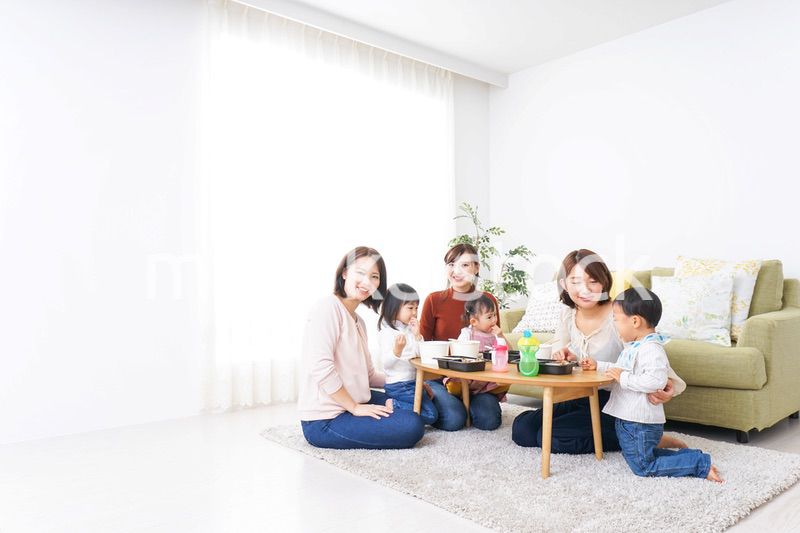 お母さんと子供たち