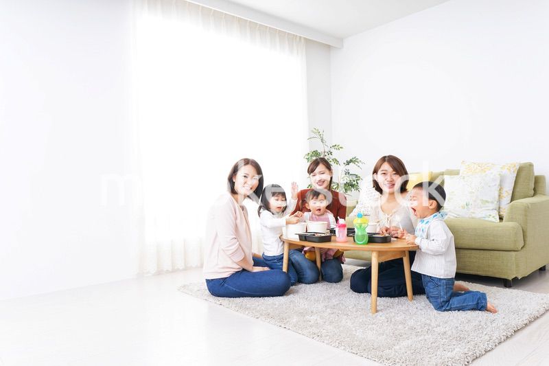 お母さんと子供たち