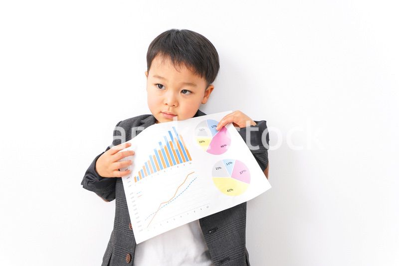 プレゼンをするビジネスマン