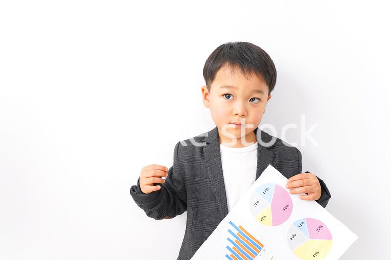 プレゼンをするビジネスマン