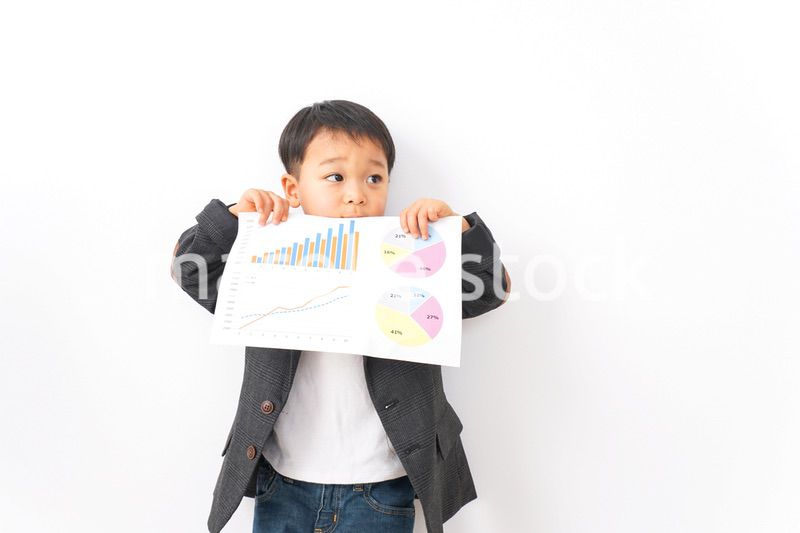 プレゼンをするビジネスマン