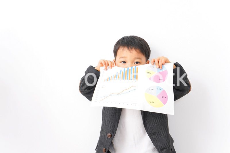 プレゼンをするビジネスマン