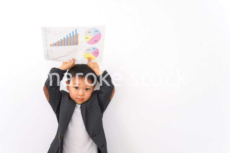 プレゼンをするビジネスマン