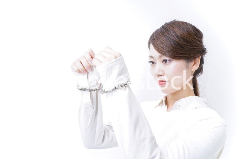 逮捕された女性