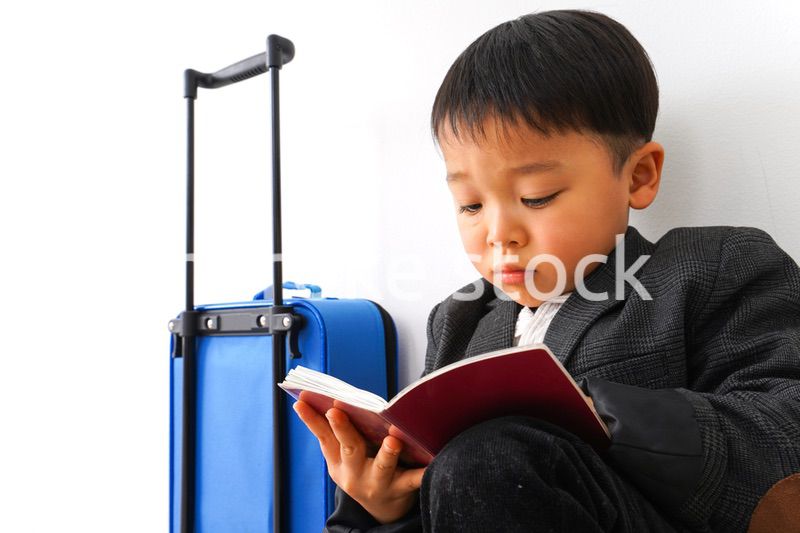 出張に行くビジネスマン