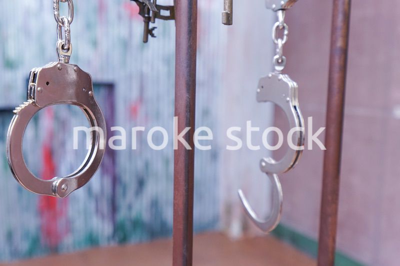 逮捕・刑務所・犯罪イメージ