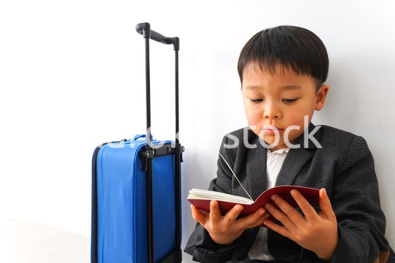 出張に行くビジネスマン