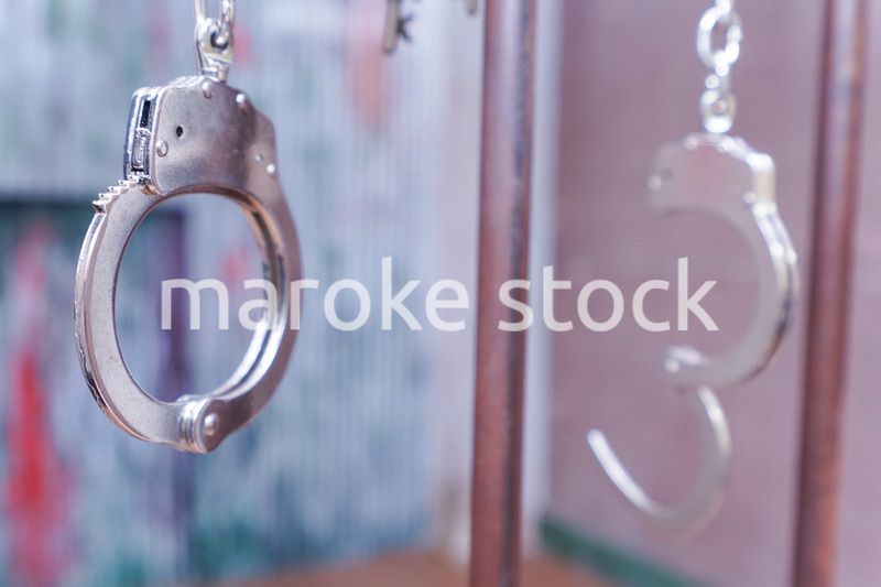 逮捕・刑務所・犯罪イメージ