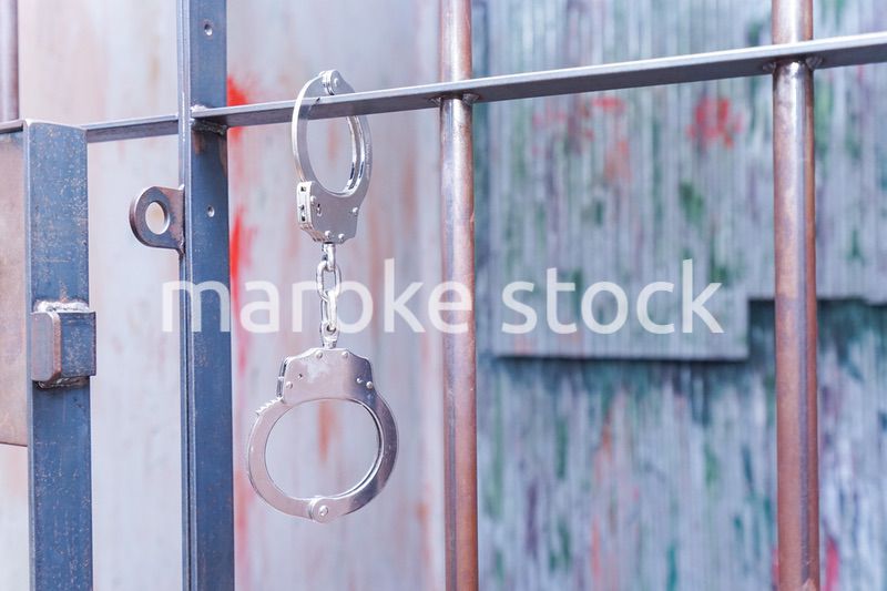 逮捕・刑務所・犯罪イメージ