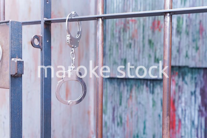 逮捕・刑務所・犯罪イメージ