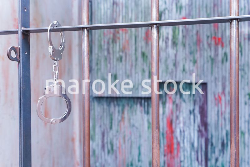 逮捕・刑務所・犯罪イメージ