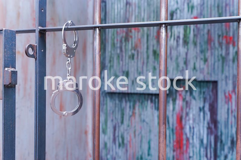 逮捕・刑務所・犯罪イメージ