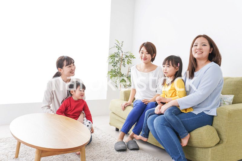 ママ友と子供たち
