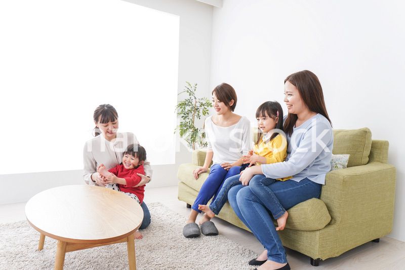 ママ友と子供たち