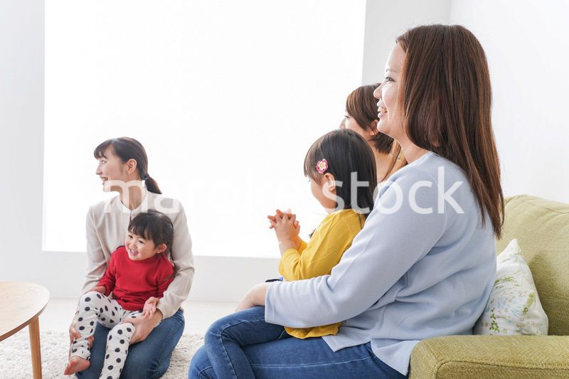 ママ友と子供たち