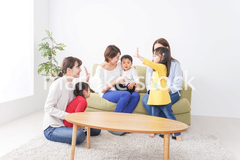 ママ友と子供たち