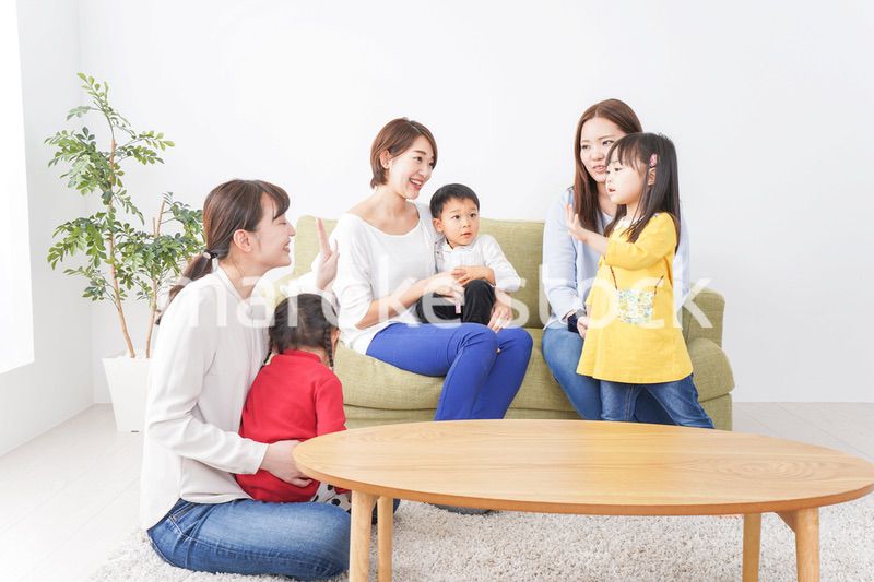 ママ友と子供たち