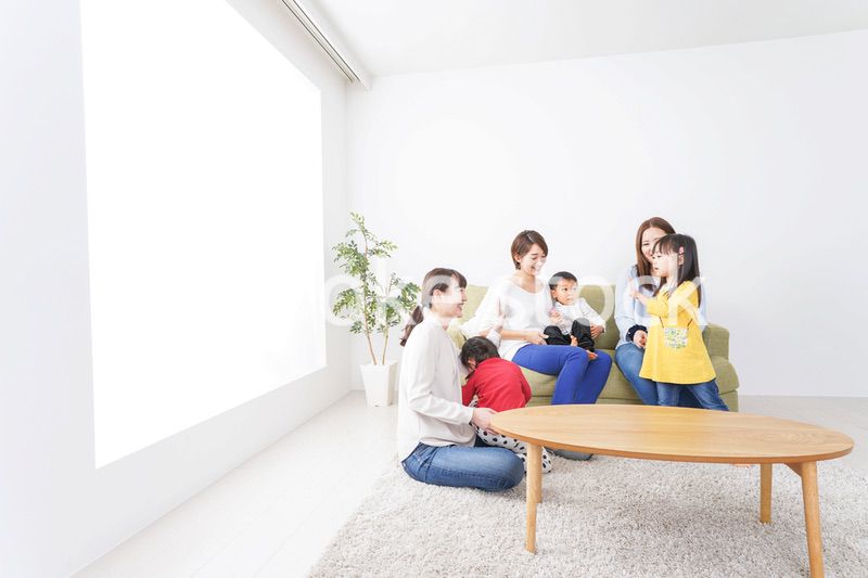 ママ友と子供たち