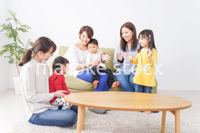 ママ友と子供たち