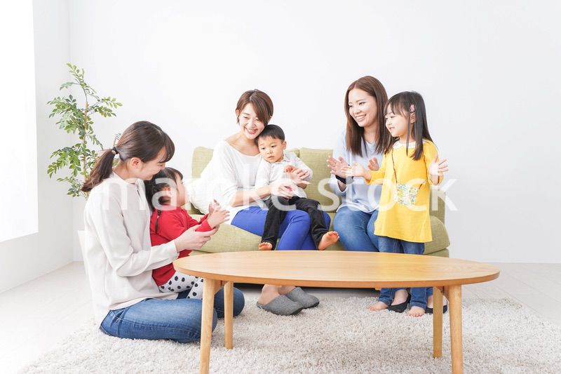 ママ友と子供たち