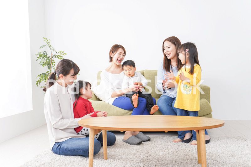 ママ友と子供たち