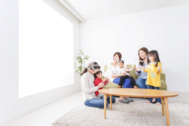 ママ友と子供たち