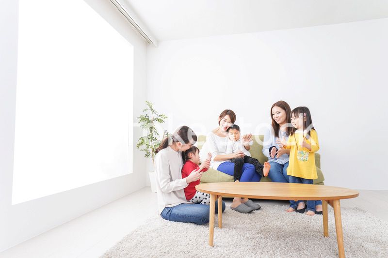 ママ友と子供たち