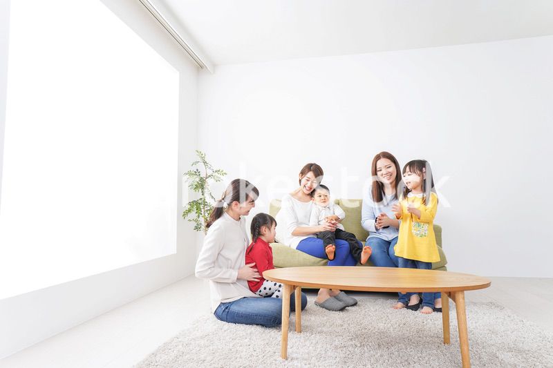ママ友と子供たち