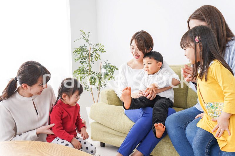 ママ友と子供たち