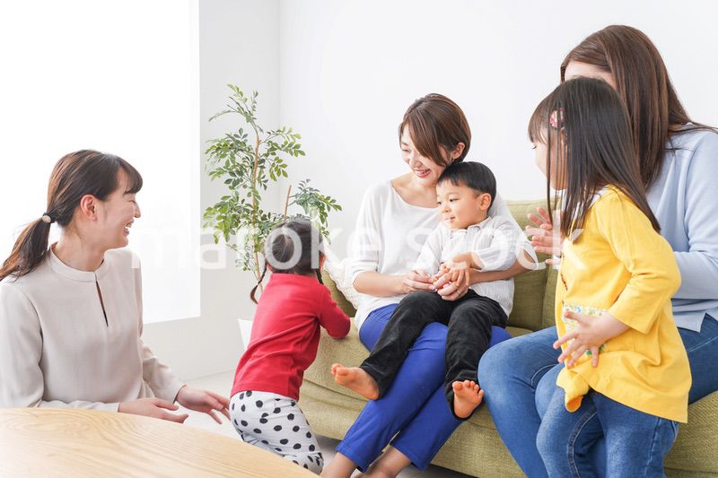 ママ友と子供たち