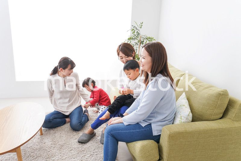 ママ友と子供たち