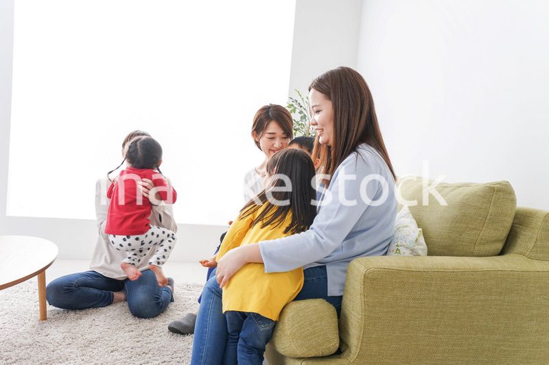 ママ友と子供たち