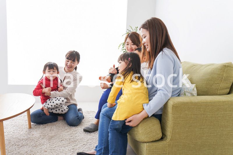 ママ友と子供たち