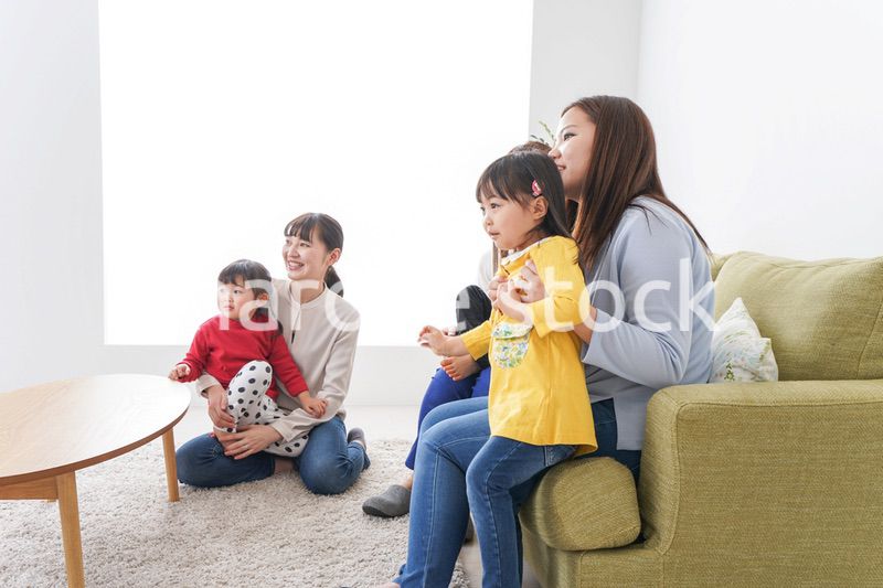 ママ友と子供たち