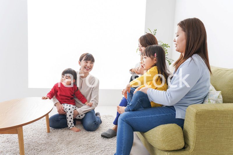 ママ友と子供たち