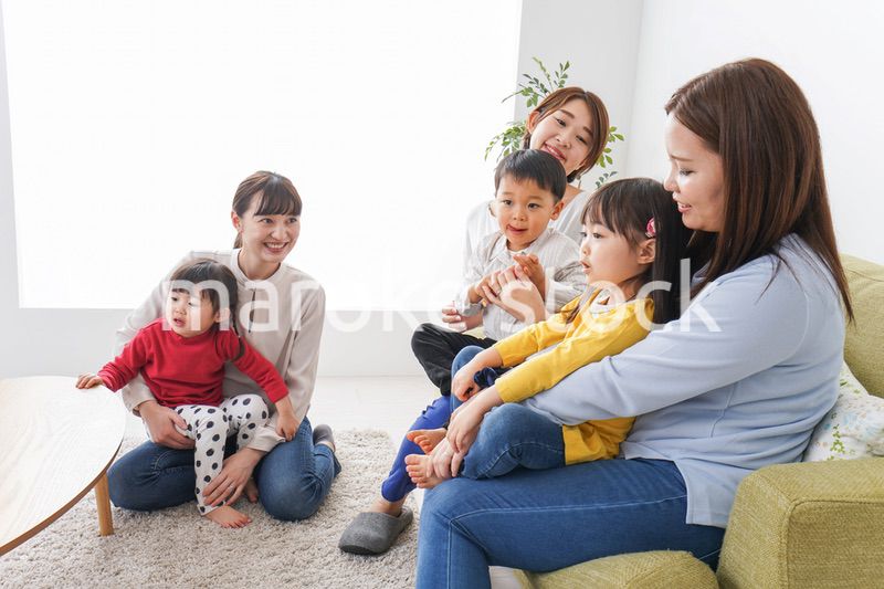 ママ友と子供たち