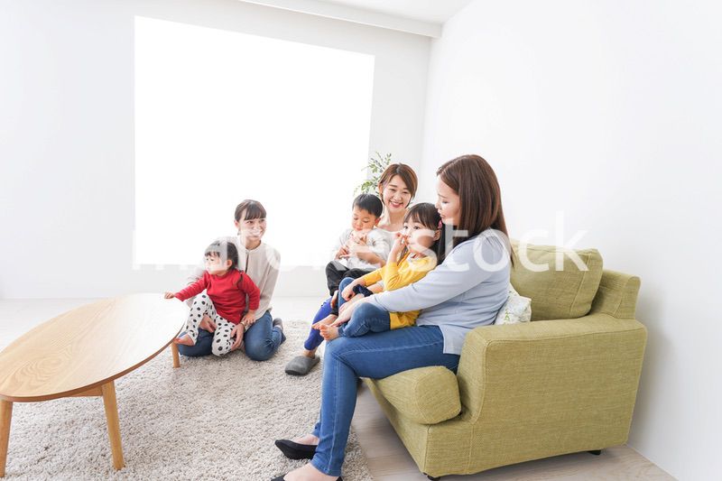 ママ友と子供たち