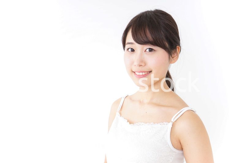 お風呂上がりの女性