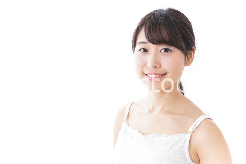 お風呂上がりの女性