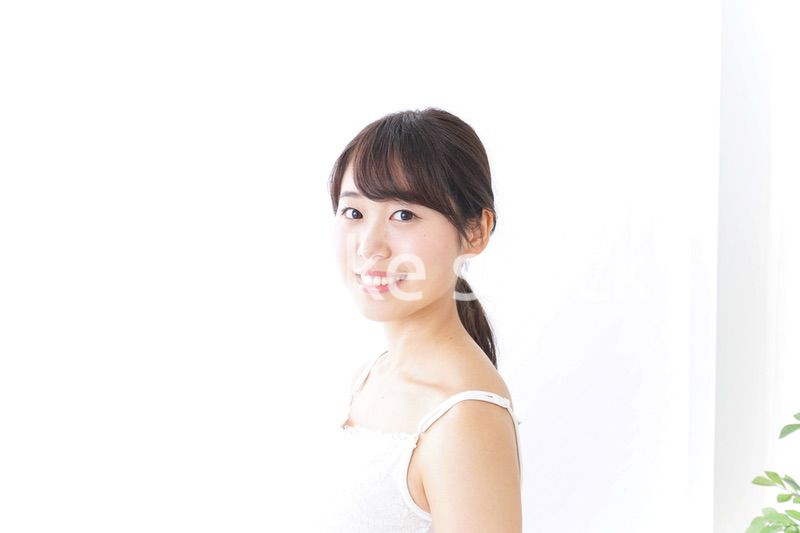 お風呂上がりの女性