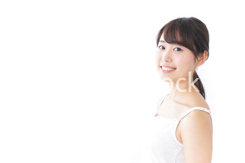 お風呂上がりの女性