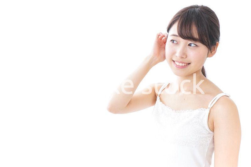 お風呂上がりの女性