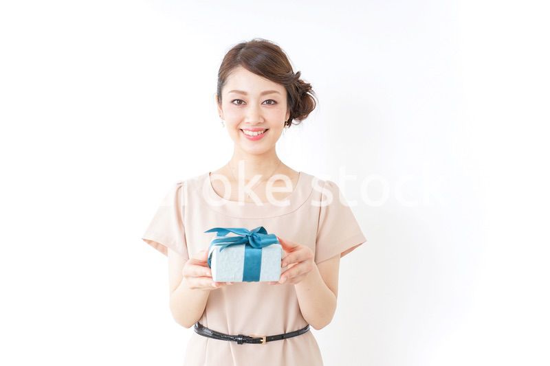 プレゼントと女性