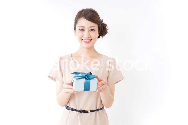 プレゼントと女性