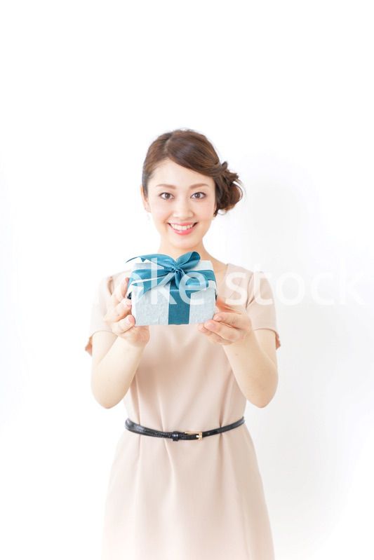プレゼントと女性