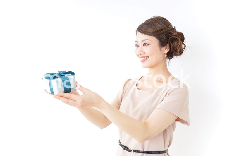 プレゼントと女性
