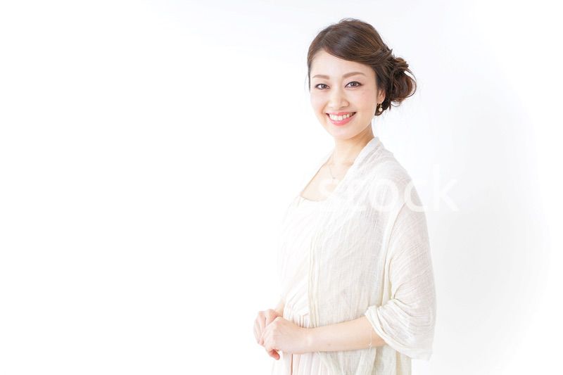 おしゃれ着女性