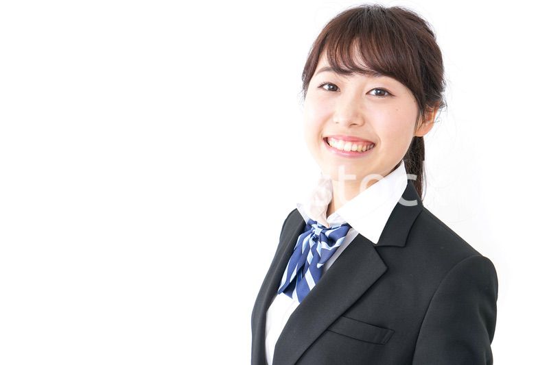 制服姿の高校生