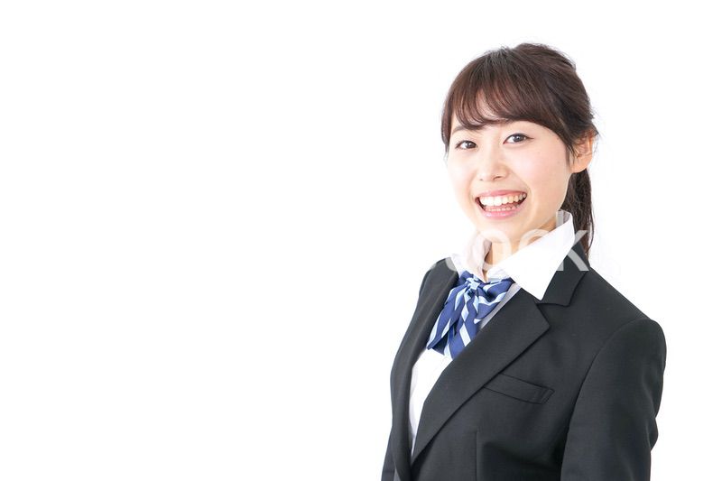 制服姿の高校生