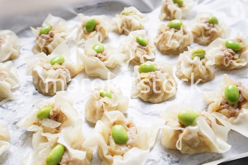 手作りのシュウマイ